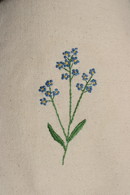 Blomsterbroderi - Video-kursus i broderi og visible mending med blomstermotiver