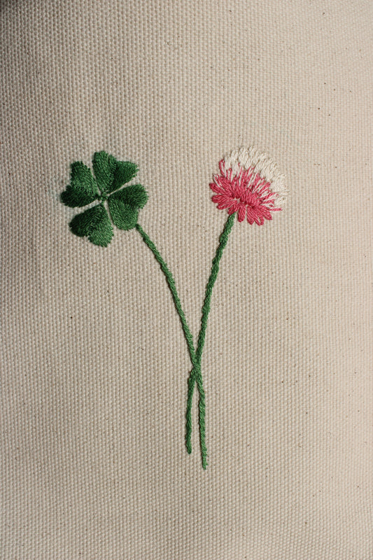 Blomsterbroderi - Video-kursus i broderi og visible mending - Kløver